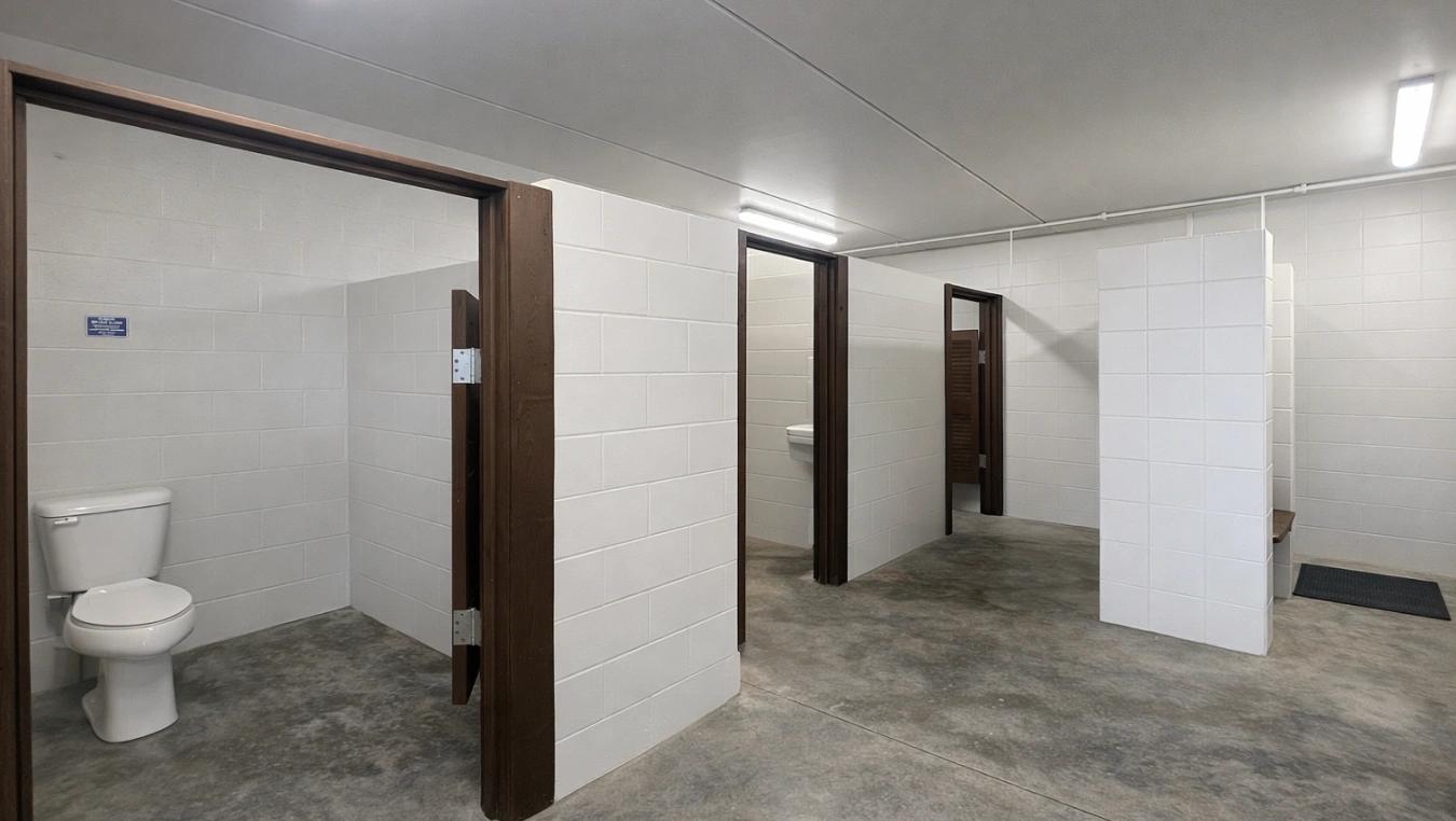 Restrooms, Showers & Laundry Facilities Hamburg IA